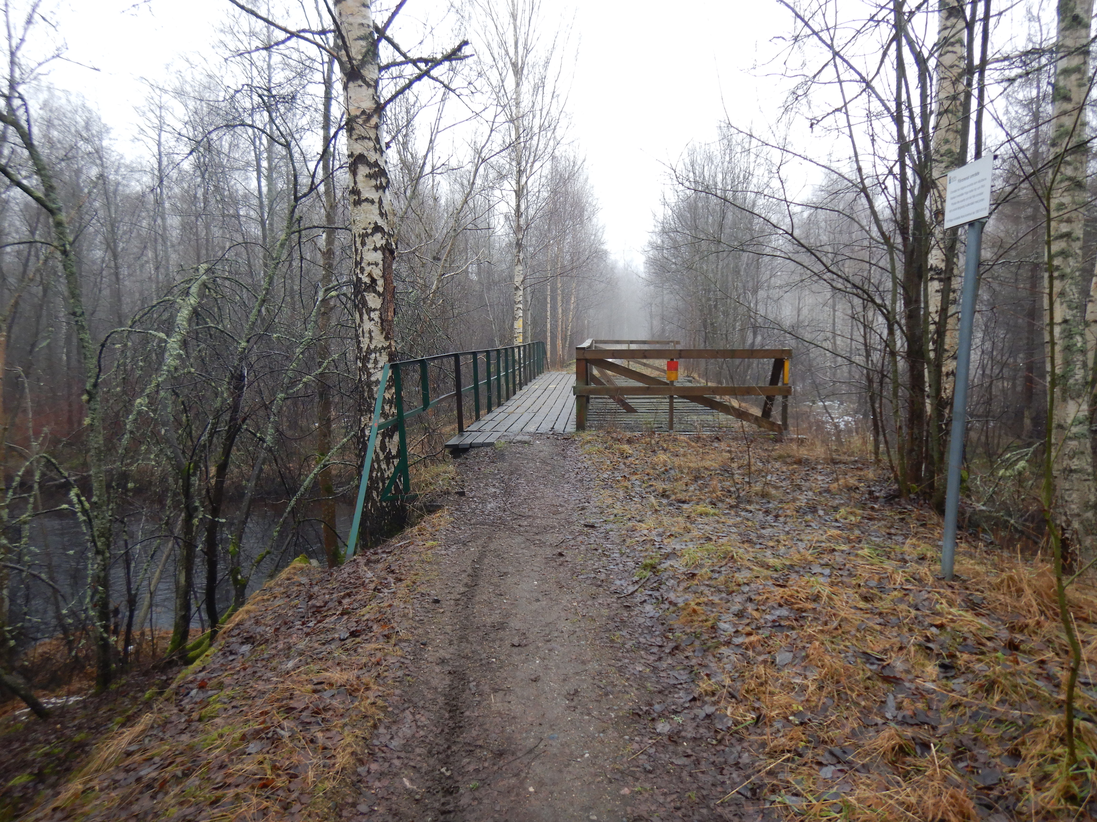 Bron över Hagby vid Bergsäng