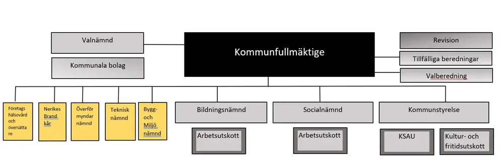 Den politiska organisationen